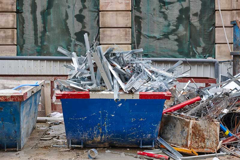 construction debris