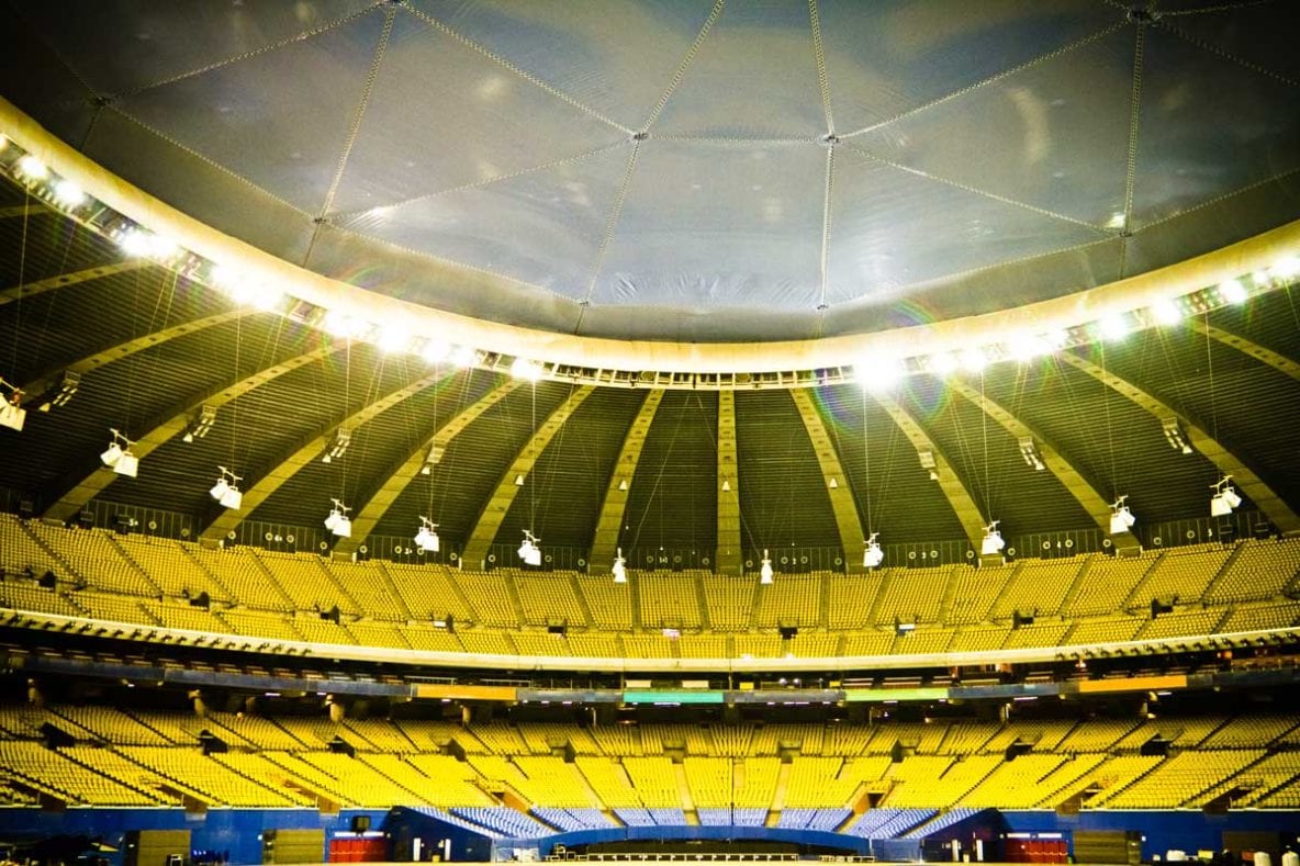 Empty Baseball Field